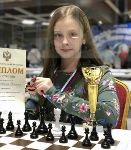 Шахматистка  из Великого Новгорода завоевала бронзовую медаль первенства России