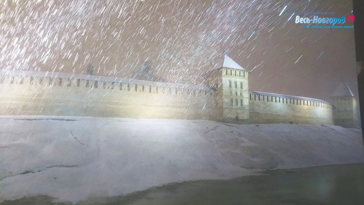 Апрель, снег, Великий Новгород3473
