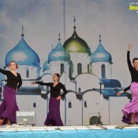 Выступление школы фламенко Великого Новгорода