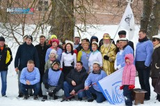 Новгородские моржи отметили 23 февраля (фото)