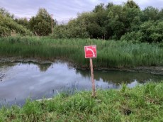 В д. Ильина Горка Демянского района в пожарном пруду утонул пятилетний ребенок